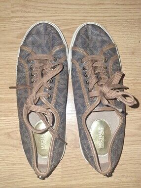 Michael Kors Brown Logo  Sneakers
